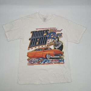 Vintage James Dean Run Shirt Men's Medium 26th Annual Car 2005 Graphic Tee